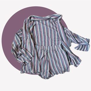 🧄striped two piece set🧄